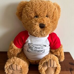 Steven Smith Christmas Holiday Bear Plush